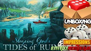 Sleeping Gods Tides of Ruin - Unboxing & Impressions by Epitrapaizoume.gr