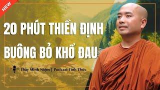 20 Phút THIỀN ĐỊNH Buông Bỏ KHỔ ĐAU | Thầy Minh Niệm - Podcast Tỉnh Thức