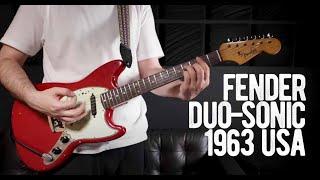 Fender Duo-Sonic Dakota Red 1963 USA | Loud Lemon