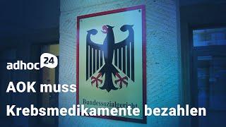 AOK muss Krebsmedikamente bezahlen/Versender tricksen bei Rx-Boni/Apothekerin spendet Tageseinnahmen