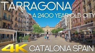 Tiny Tour | Tarragona Spain | Walk in a 2400 year old city Part 1 in 2019 Summer