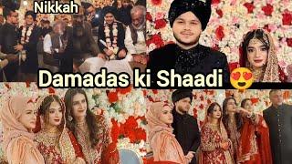 Maaz sadder brother wedding Full vlog damadas ki Shaadi maaz sadder new vlog Hussain ki Shaadi