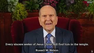 President Russell M. Nelson  |  The Lord Jesus Christ Will Come Again |  October 2024 Conference