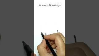 Tree Drawing  How to Draw an Easy Tree #shorts #treedrawing #drawing #easydrawing