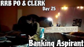 My Daily Routine - Preparing For RRB PO/CLERK -DAY 25