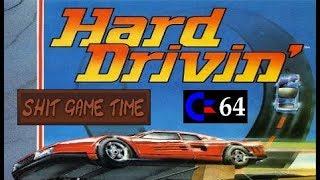 SHIT GAME TIME: HARD DRIVIN' (C64 - Contains Swearing!)