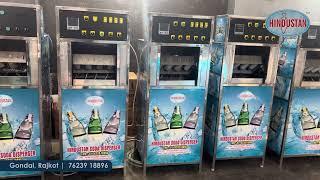 India’s first automatic Goli soda filling factory /Goli soda filling machine #goti soda machine