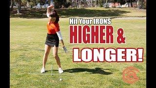 Hit Your Irons Higher & Longer! | Golf with Aimee