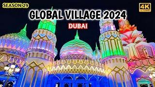 EXPLORE GLOBAL VILLAGE DUBAI 2024 | Season 29 | Dubai Walking Tour | 4K | Dubai @ShakirRazaVlogs