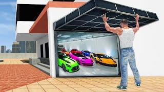 Franklin Open The Most Secret Garage in Indian Bike Driving 3D