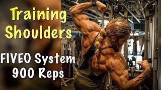 FIVEO TRAINING SYSTEM FULL SHOULDER WORKOUT 900 REPS!!!