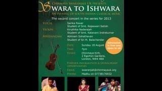 Swara to Ishwara - 2nd Concert of 2013