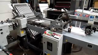 STAHL T 52 PAPER FOLDING MACHINE   1996