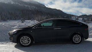 Winter Range Test, 2021 Tesla X Long Range Plus