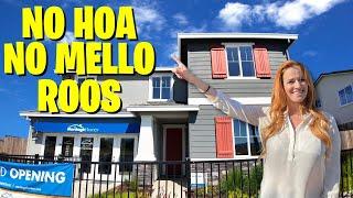 Amazing SACRAMENTO CALIFORNIA New Construction Homes With NO HOA OR MELLO ROOS [Winters, CA]