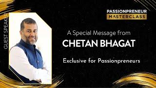 Chetan Bhagat Is a True Passionpreneur | Learn How You Too Can Build a Business Around a Passion.