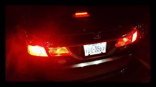 Blinking brake lights (2015 Honda accord)