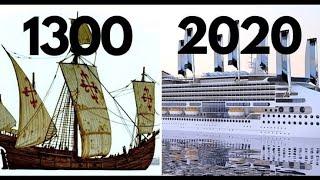 EVOLUTION OF SHIPS |HISTORY OF SHIPS|  BC1300-2020