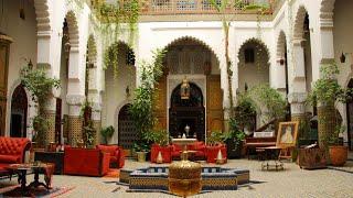 Moroccan House Interior and Courtyard