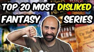 Top 20 Fantasy Disliked Series According to Statistics