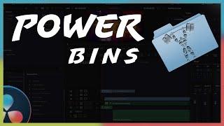 Power Bins in DaVinci Resolve