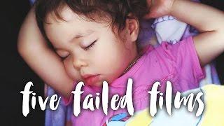 VLOG 19: 5 FAILED FILMS // We Film Things