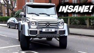 DRIVING NEW MERC 4x4² TANK AROUND LONDON!!