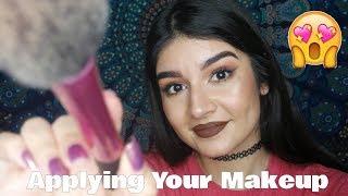 ASMR Doing Your Makeup || TenaASMR 