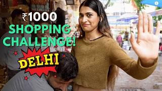 ₹1000 Street Shopping Challenge in Lajpat Nagar | The Urban Guide