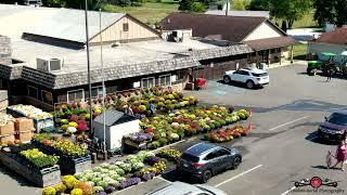 Garwood Orchards Tour Must See Trees Overloaded With Apples 4K Drone Footage