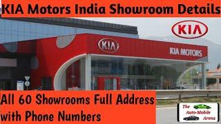 KIA Motors All Showrooms Full Address in India with Phone Numbers