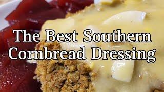 The Best Southern Cornbread Dressing