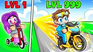 Level 1 vs Level 999 FASTEST BIKE in Roblox!