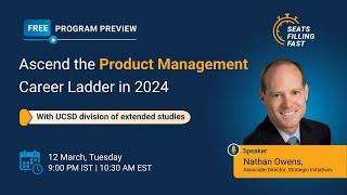 Product Management Career Roadmap 2024 | UC San Diego | Product Management | Simplilearn