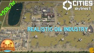 A REALISTIC and PROFITABLE oil industry | CITIES SKYLINES 2