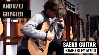 Saers Guitar Kimberley M700 - Antonio Jose - Sonata part IV Finale performed by Andrzej Grygier