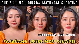 Che Biju  Mou Oiraba Matunggi Shooting  Instagram Live Video 