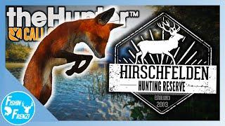 Searching For A Diamond Red Fox On Hirschfelden! | theHunter - Call of the Wild