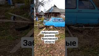 Заброшенные деревни Ярославской области #деревня #старина