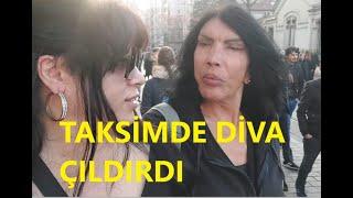 DİVA TAKSİM MEYDANDA TERKEDİLDİ