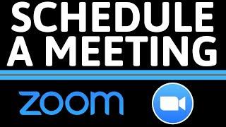 How to Schedule a Zoom Meeting - Zoom Tutorial