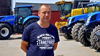 ZASTO Daniel Rava iz Deliblata, koristi iskljucivo NEW HOLLAND traktore i kombajn   U nasem ataru 10