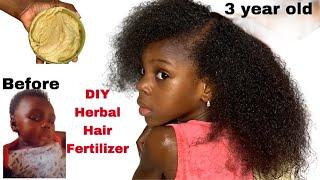 DIY Herbal Hair Fertilizer for Extreme Growth #hairbutter #haircream #howto #diy #hairgrowth