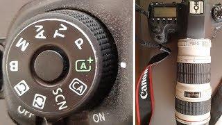 Режимы съемки на фотоаппарате Canon eos 6d