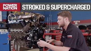 A Custom 419ci Supercharged LS3 Puts Down Big Pump-Gas Power - Engine Power S9, E18 & 19