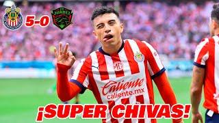 DESPERTO EL GIGANTE CHIVAS GOLEA A BRAVOS EN LIGA MX JORNADA 6 CLAUSURA 2024  EN ZONA FUT