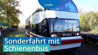 Jubiläum: Mit dem Doppelstock-Schienenbus BR 670 unterwegs | MDR um 4 | MDR