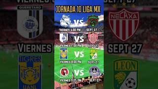 Jornada 10 Liga MX 2024 #ligamx #ligamexicana #futbolmexicano