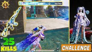  OMG !! MARMORIOUS X-SUIT WITH LEVEL 8 WATER BLASTER M416 CHALLENGED GOD LEVEL ENEMY IN BGMI