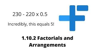 1.10.2 Factorials and Arrangements | IB Math AA | Mr. Flynn IB